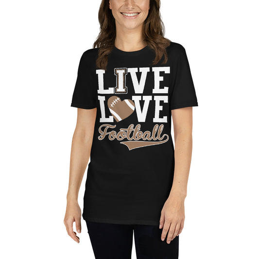 Live Love Football Premium Unisex T-Shirt