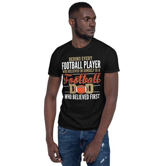 Believer Football Dad Premium Unisex T-Shirt
