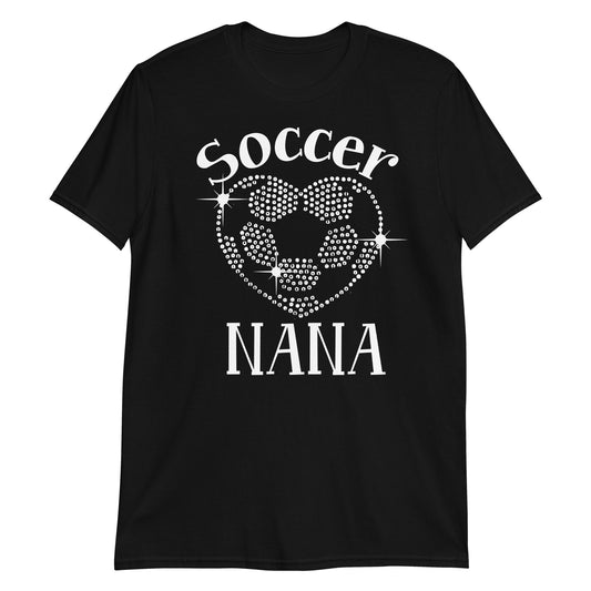 Bling Soccer Nana Premium Unisex T-Shirt