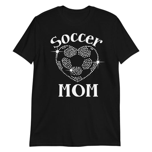 Bling Soccer Mom Premium Unisex T-Shirt