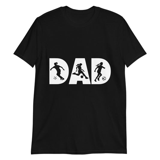 Soccer Daughter Dad Premium Unisex T-Shirt
