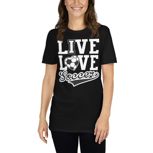 Live Love Soccer Premium Unisex T-Shirt