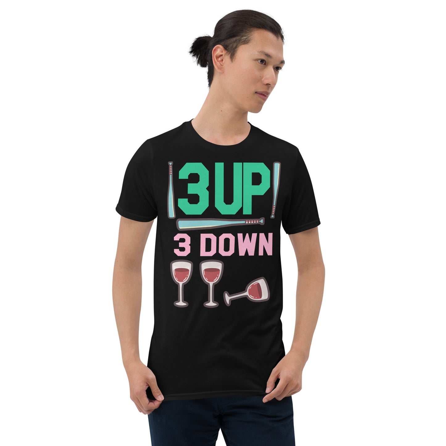 3 Up 3 Down Premium Unisex T-Shirt