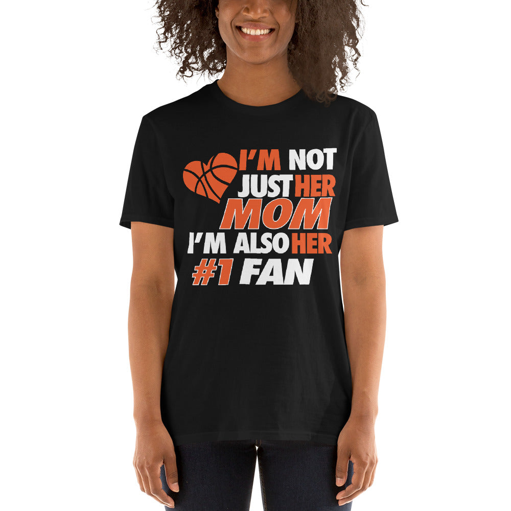 Her Basketball Mom Premium Unisex T-Shirt