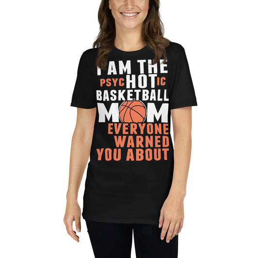 Hot Basketball Mom Premium Unisex T-Shirt