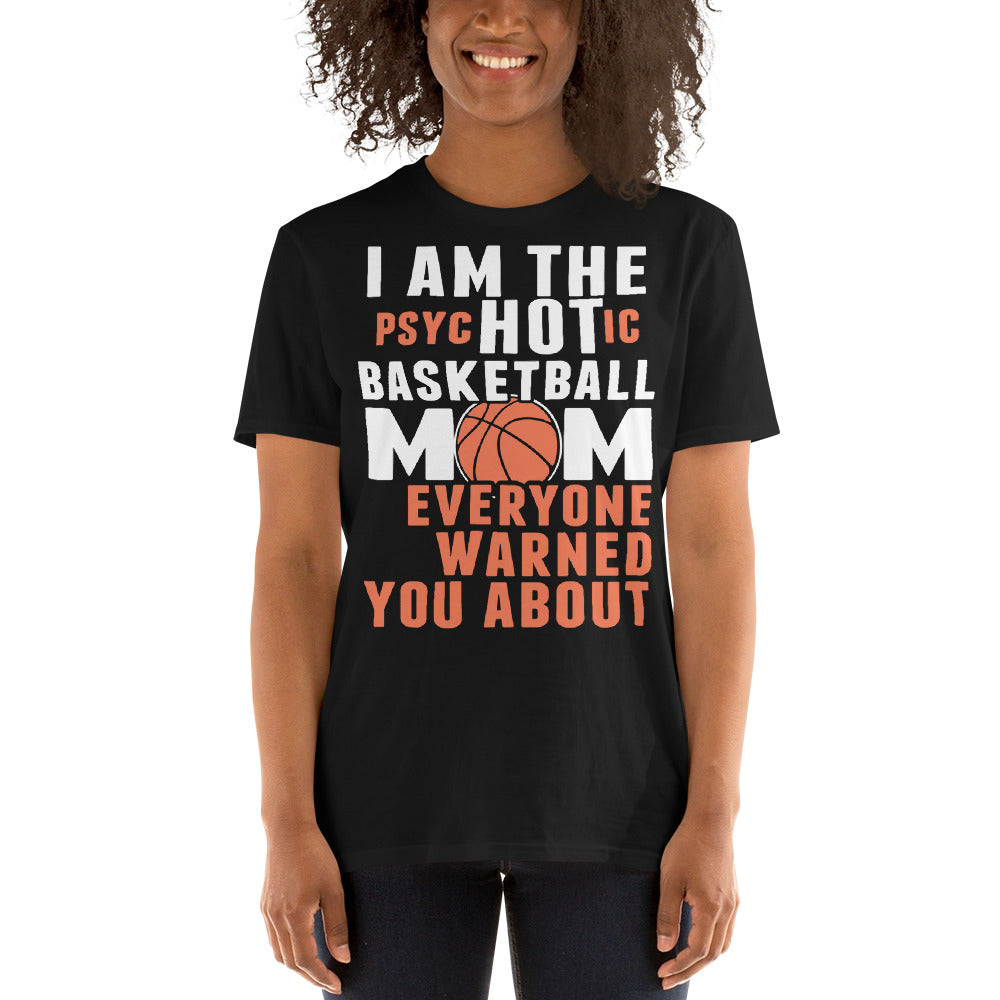Hot Basketball Mom Premium Unisex T-Shirt
