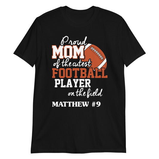 [Customize It] Cutest Football Player Premium T-Shirt