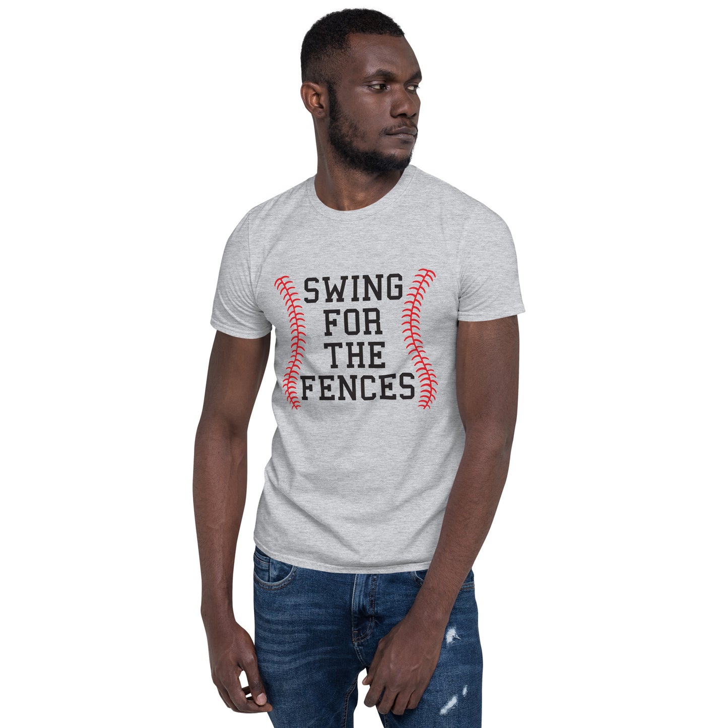 Swing For The Fences Premium Unisex T-Shirt